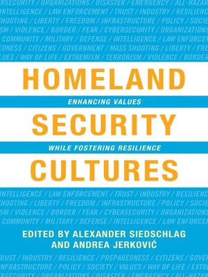 cover image of Homeland Security Cultures